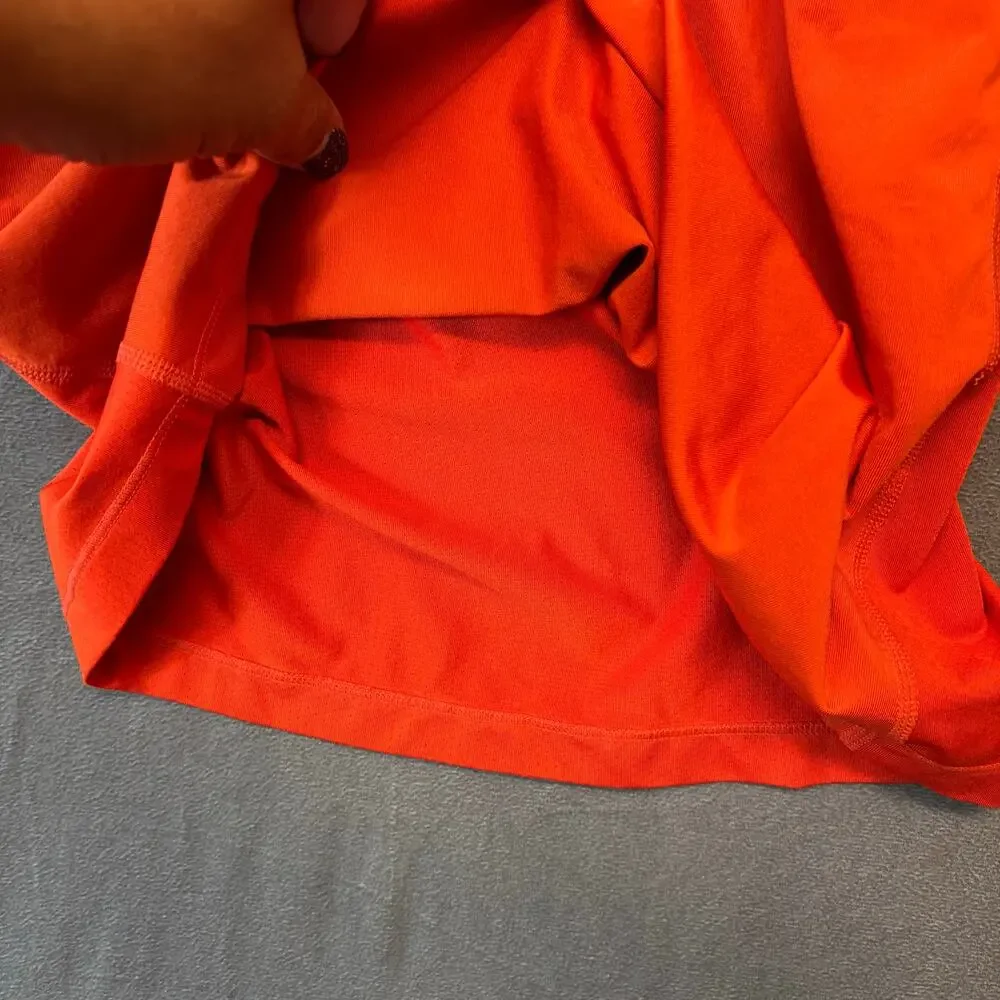 Nike Dri-FIT Women’s Orange Training Shirt Medium M Athletic Tee Sporty Chic Fit